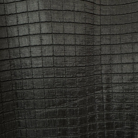 Eileen Fisher Silk / Organic Cotton Pucker Grid Jacket NWT Graphite Grey XS - Picture 5 of 7